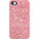 Embossed Roses Iphone 4/4s Case