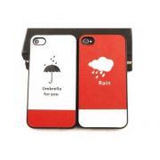 Rain, Umbrella for You iPhone 4/4s Case