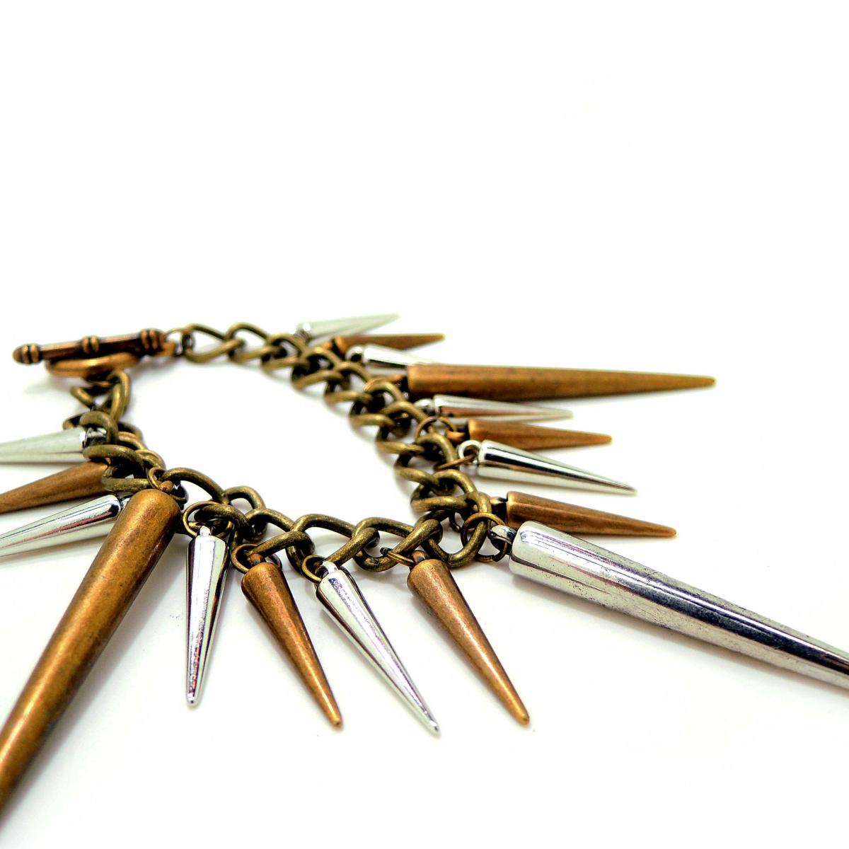 Metallic Spikes Bracelet on Luulla